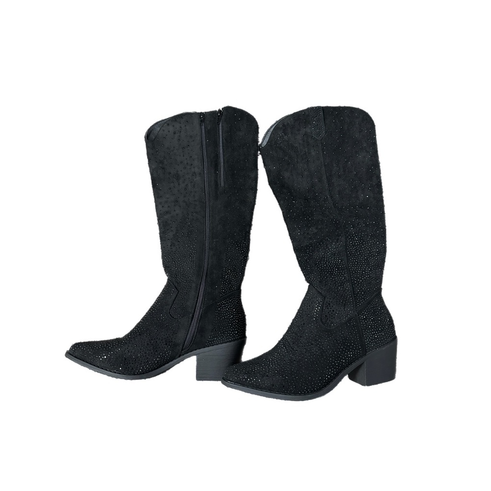 Pierre Dumas Black Heeled Boots